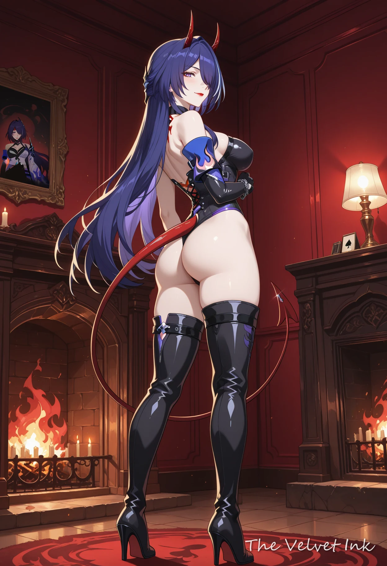 Acheron (Honkai: Star Rail) illustration