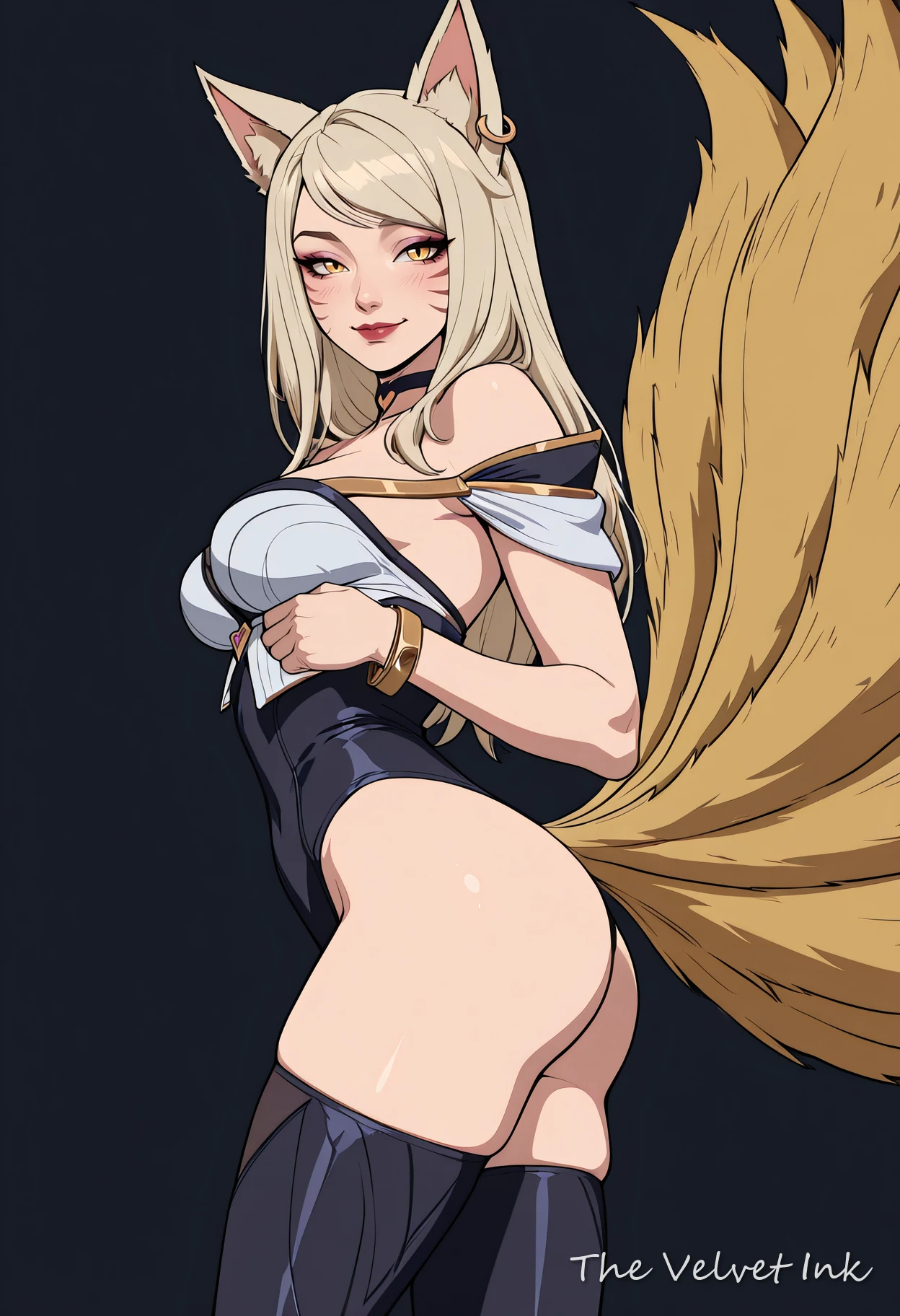 K/DA Ahri (League of Legends) illustration
