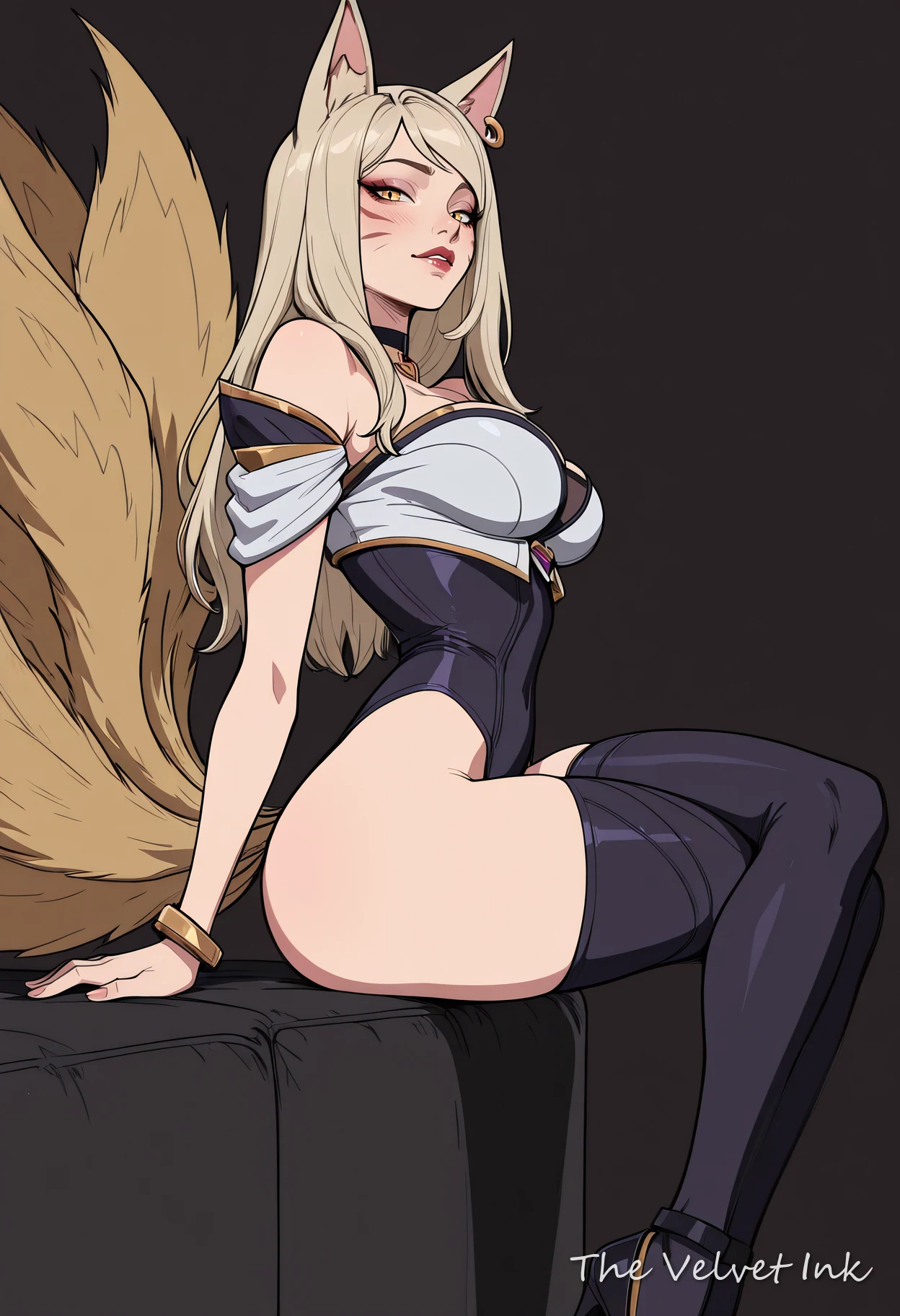 K/DA Ahri (League of Legends) illustration