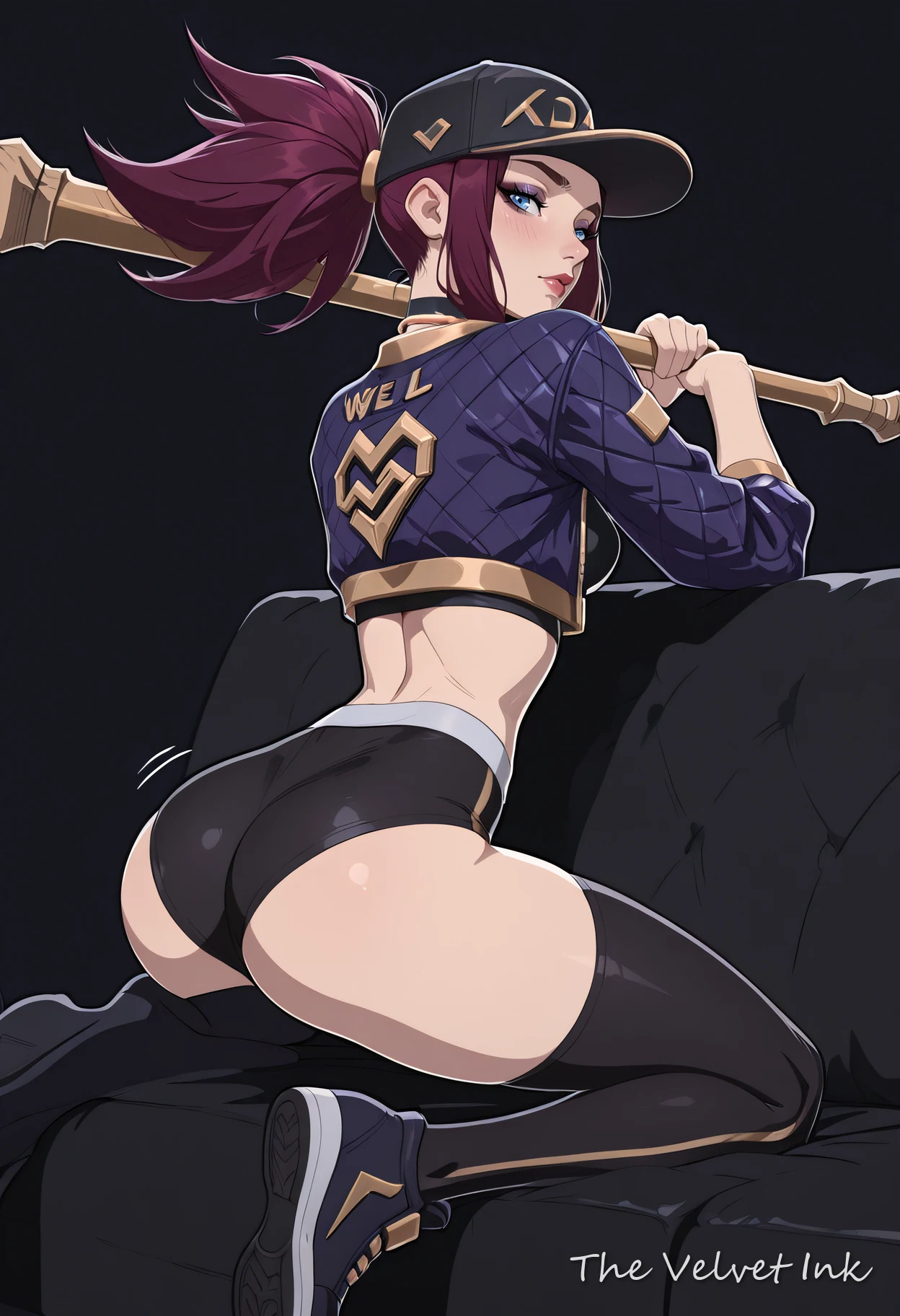 K/DA Akali (League of Legends) illustration