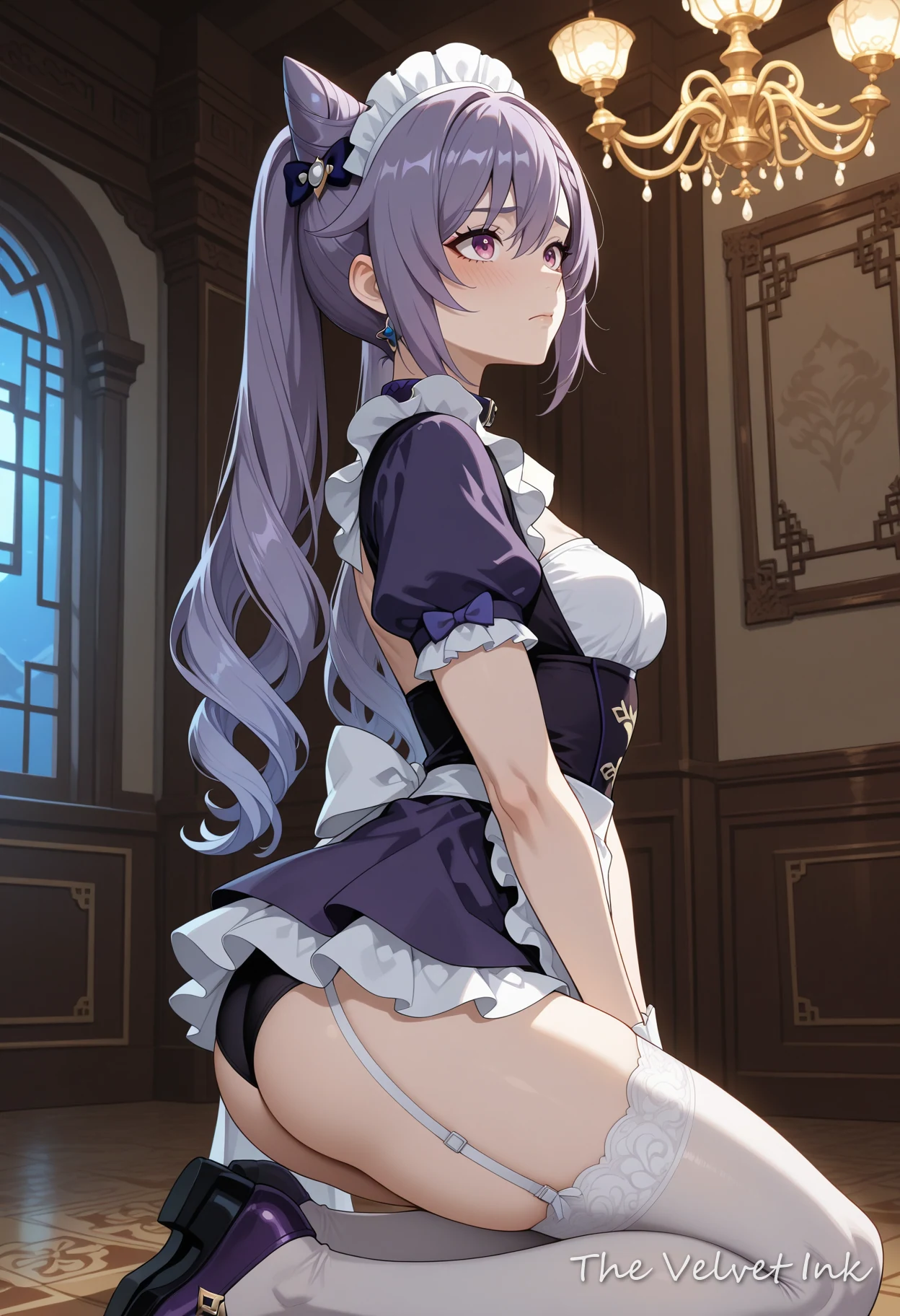 Keqing (Genshin Impact) illustration
