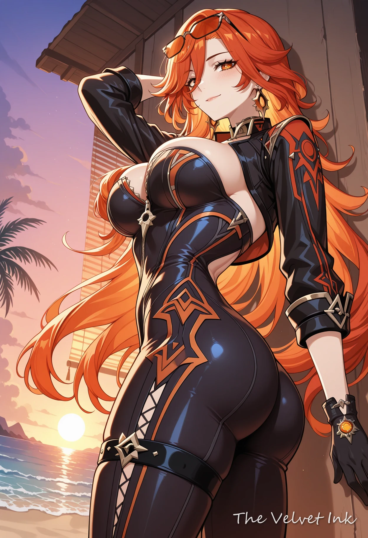 Mavuika (Genshin Impact) illustration