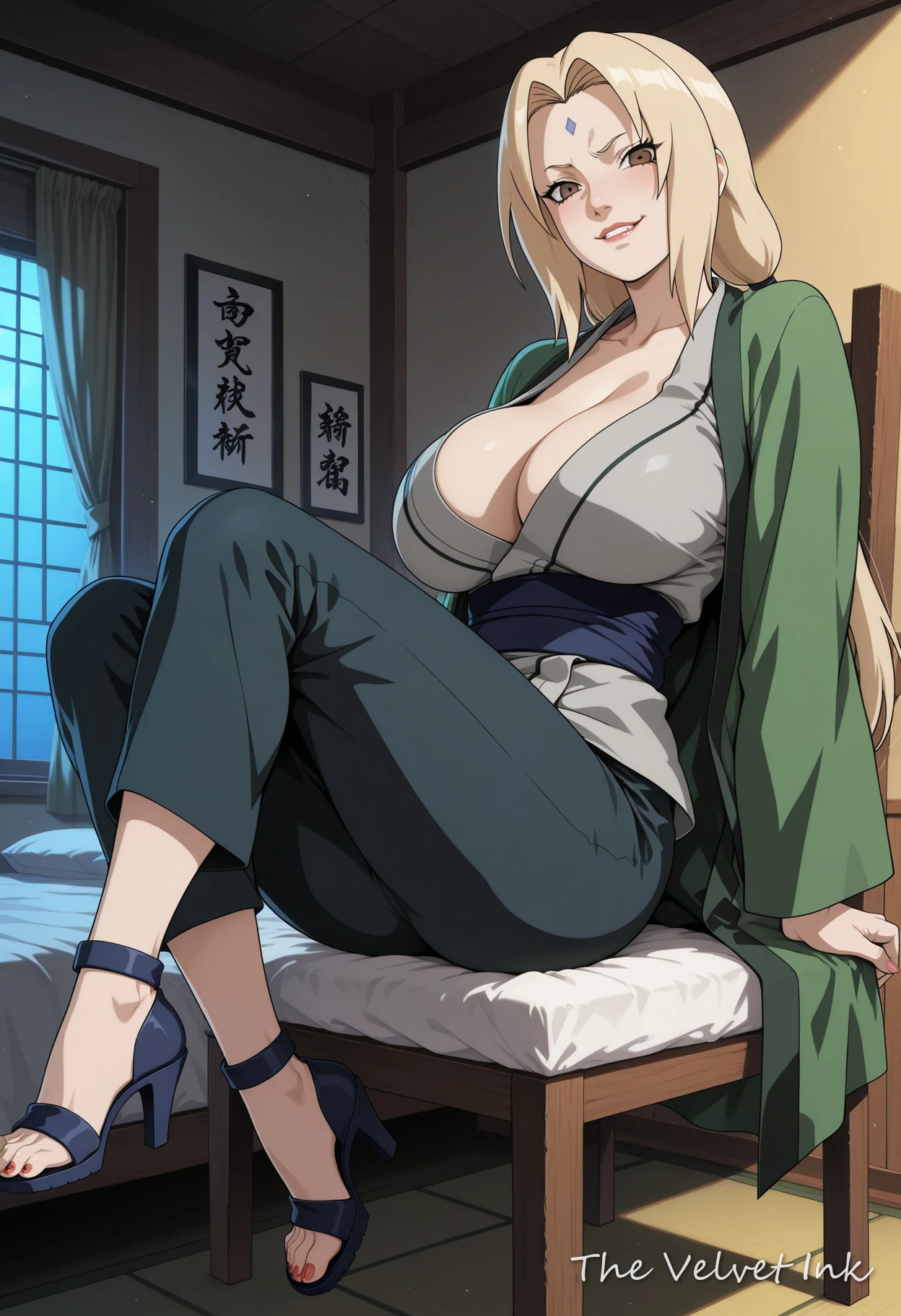 Tsunade (Naruto) illustration