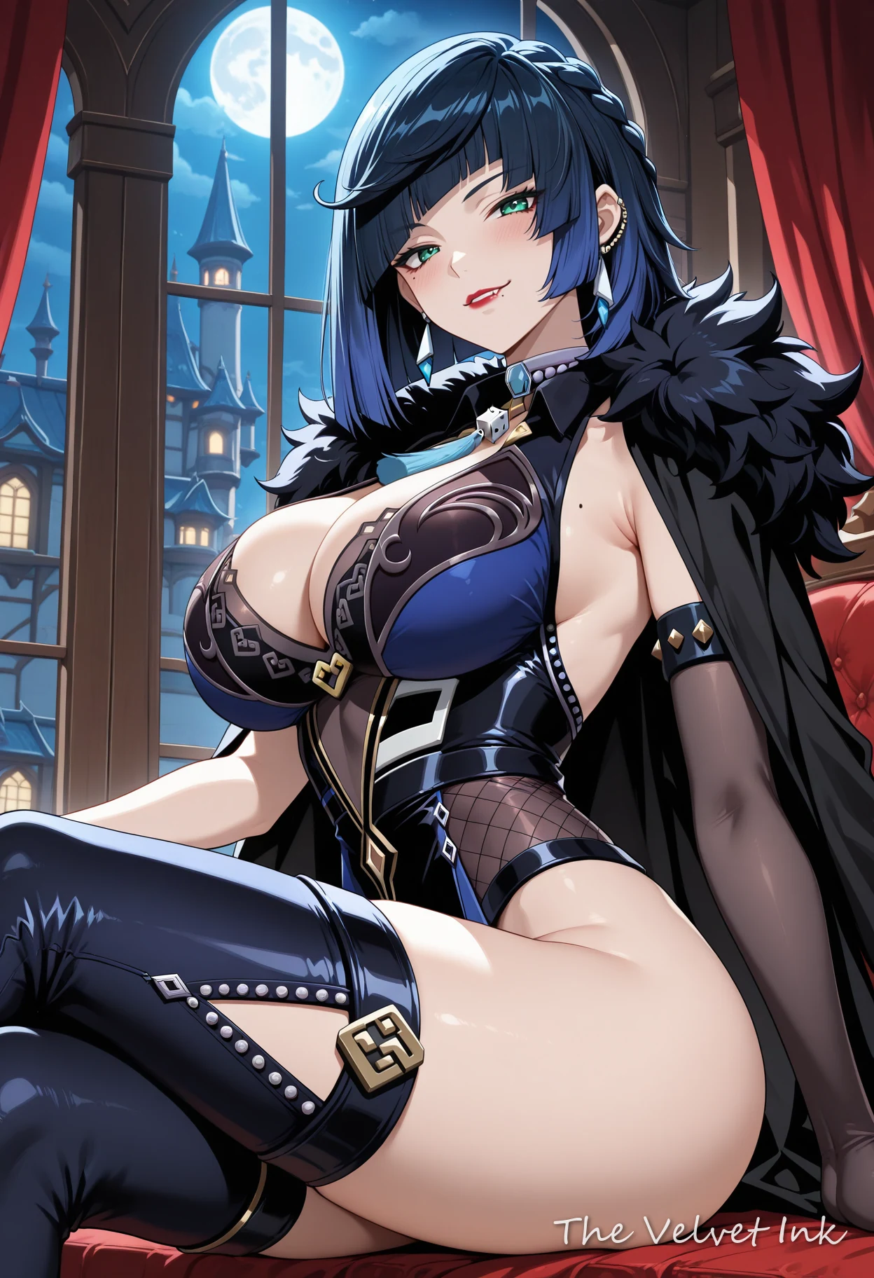 Yelan (Genshin Impact) illustration
