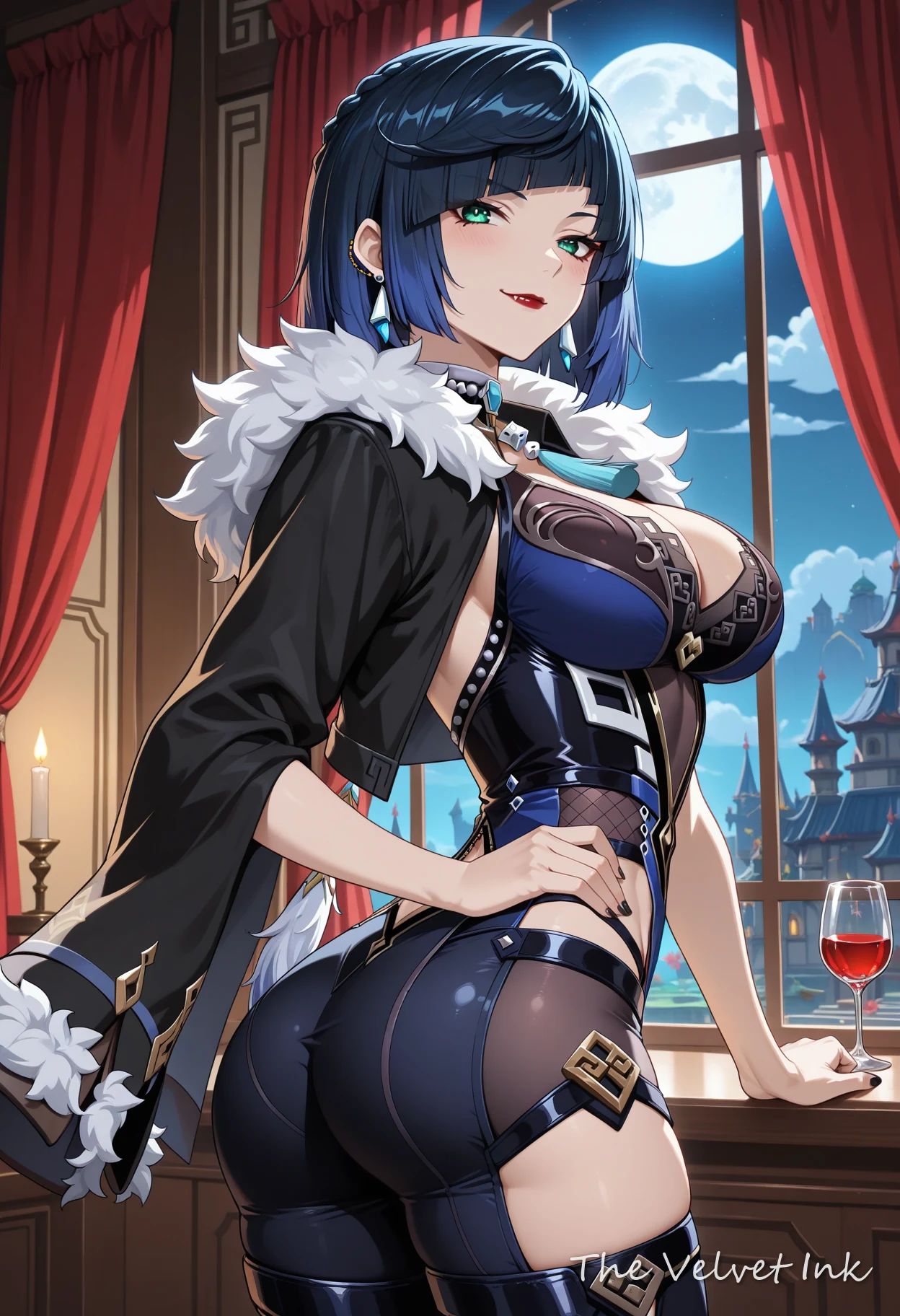 Yelan (Genshin Impact) illustration